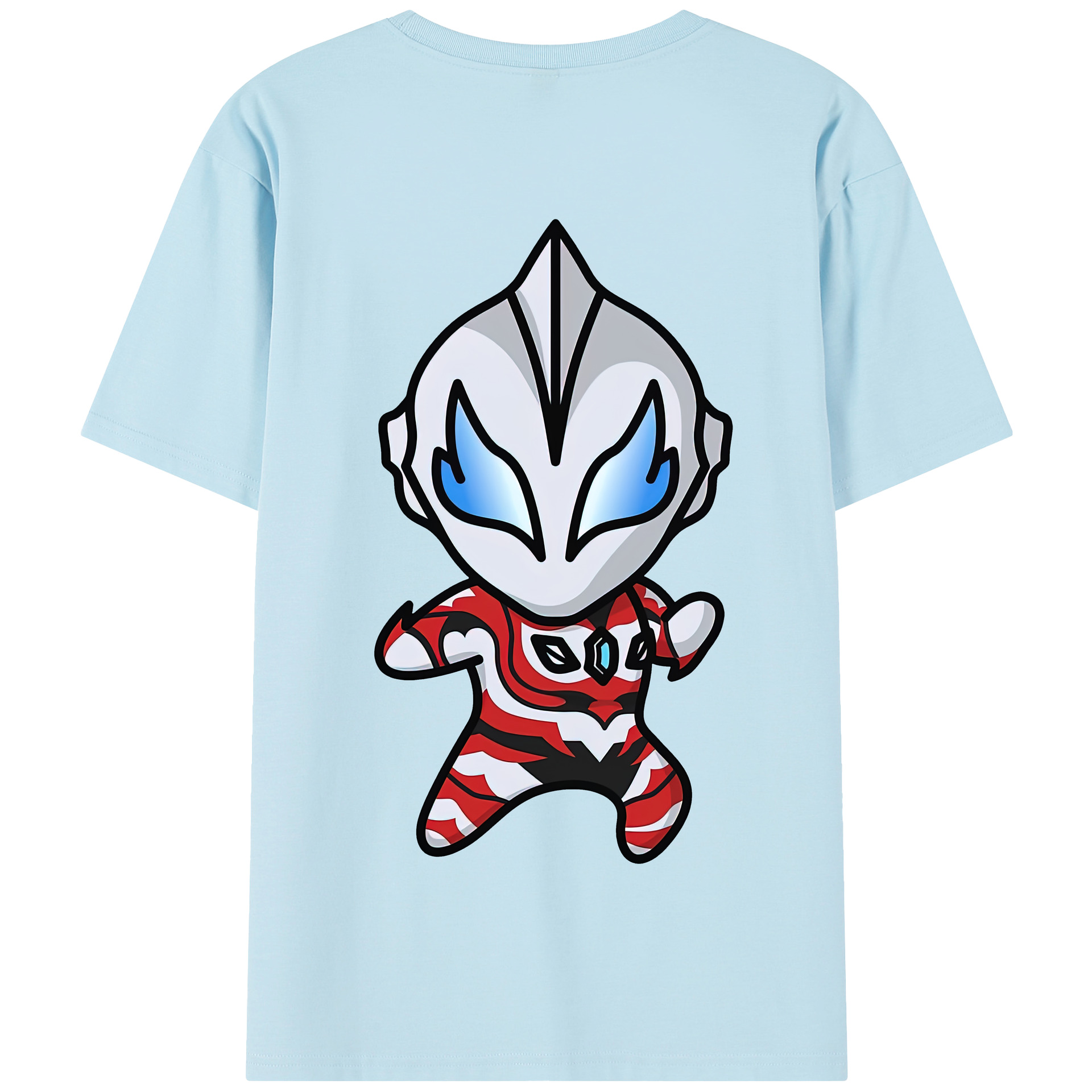 （画像用） ウルトラマン Ultraman 綿100％半袖Tシャツ（背面プリント）